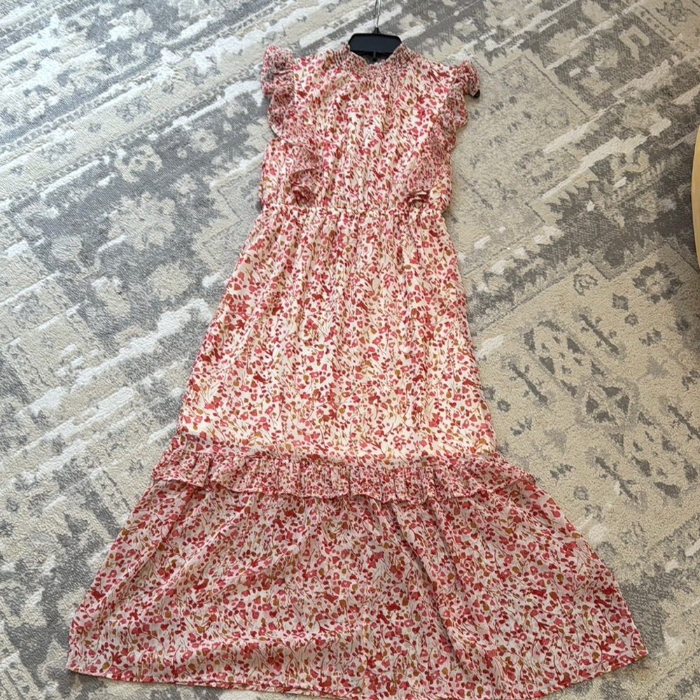 CASLON flutter sleeve maxi dress